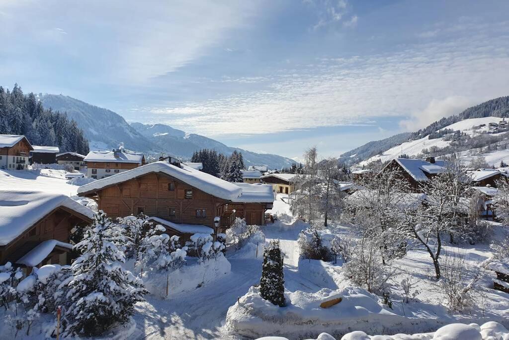 Demi-Quartier *** Le Refuge *** Logement Standing Megeve מראה חיצוני תמונה